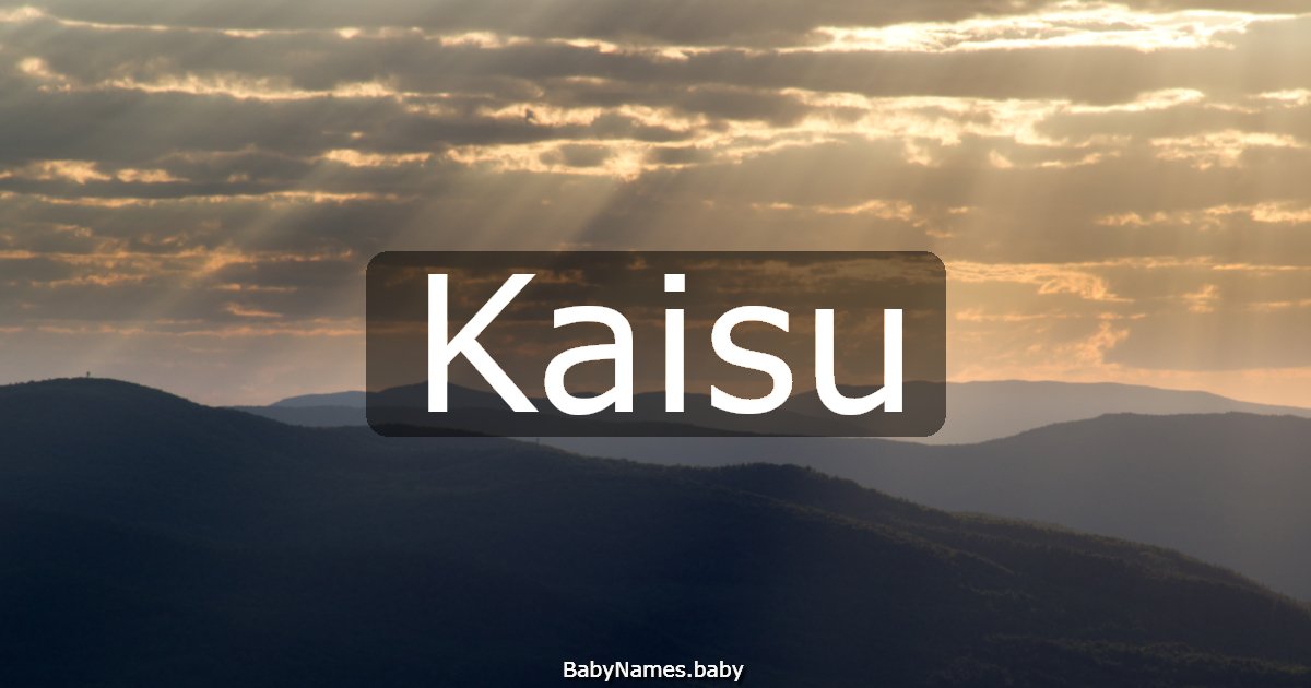 Kaisu