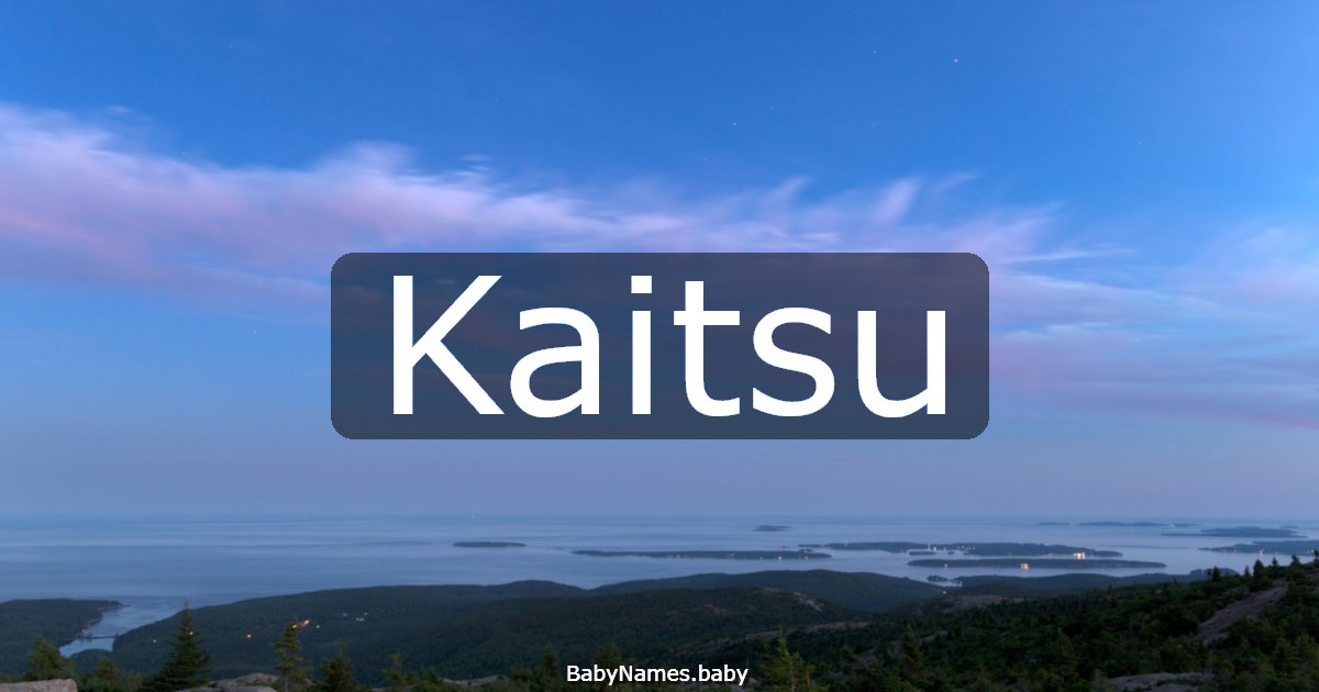 Kaitsu