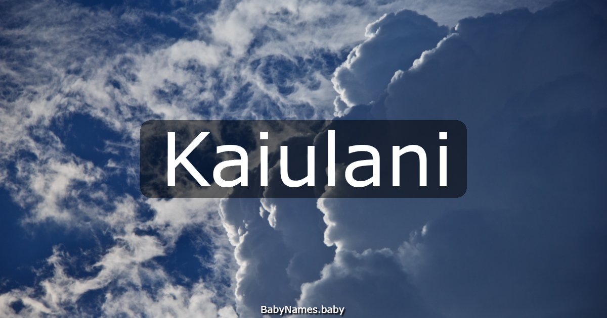 Kaiulani