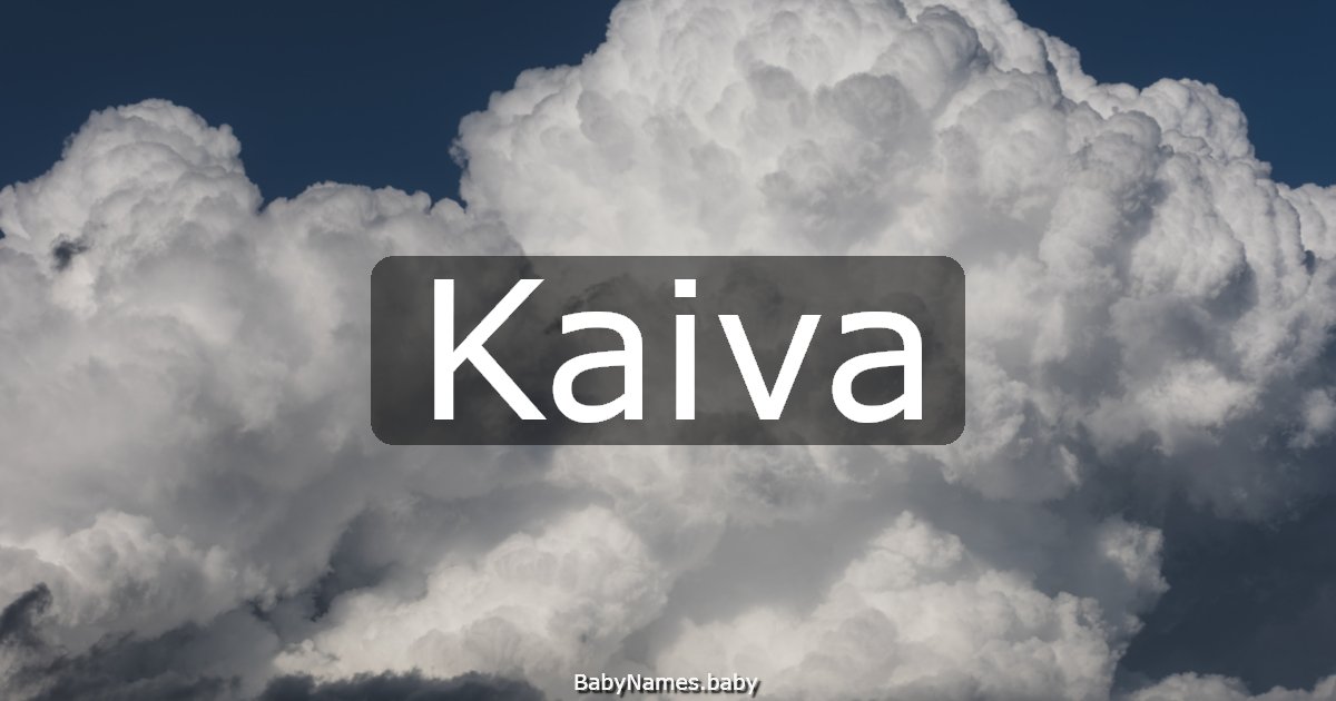 Kaiva