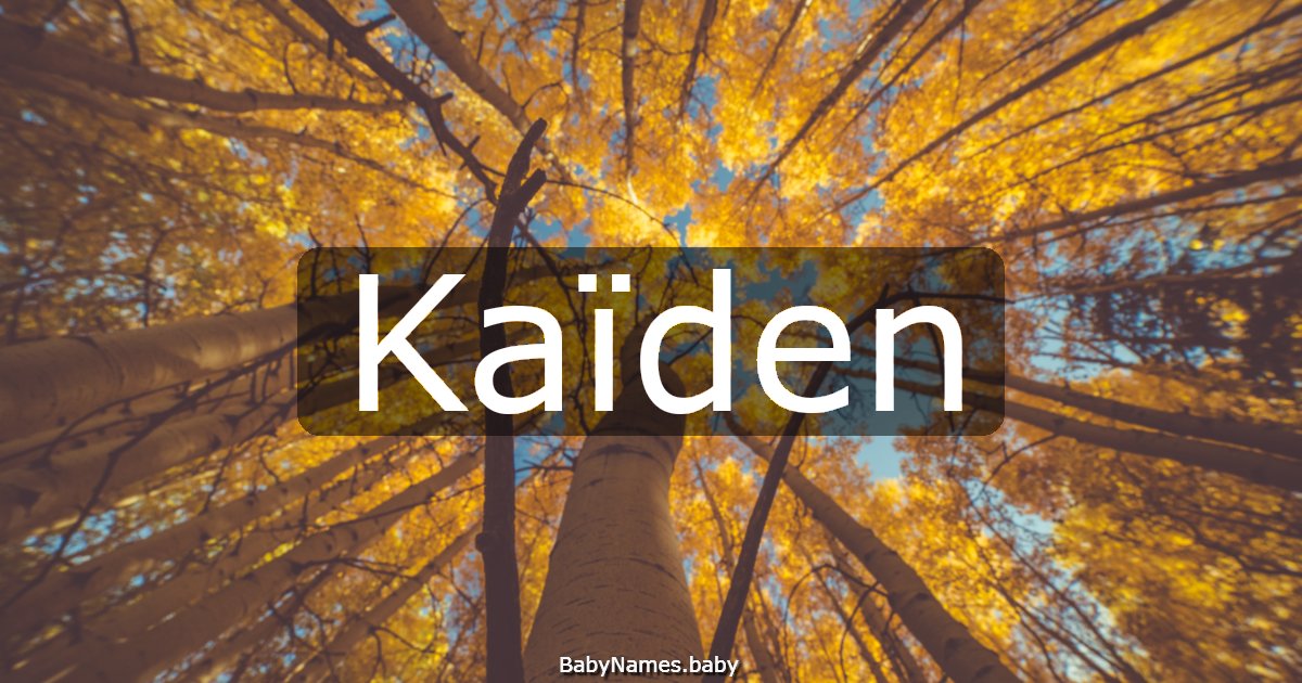 Kaïden