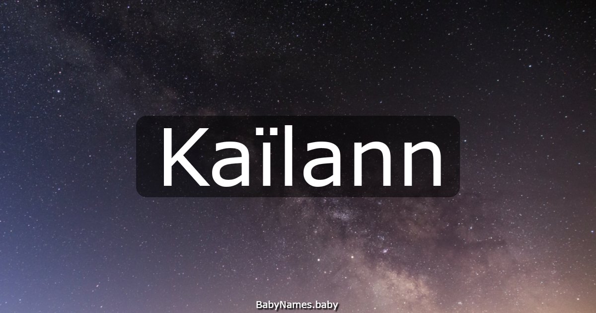 Kaïlann