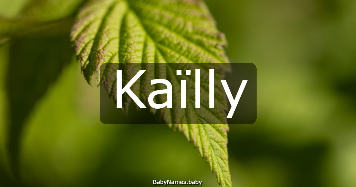 Kaïlly