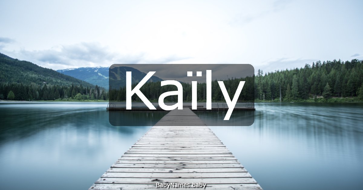 Kaïly