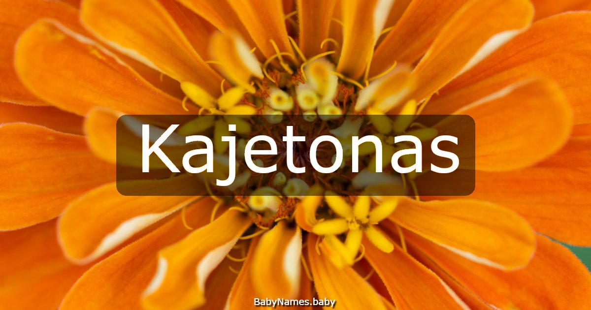 Kajetonas
