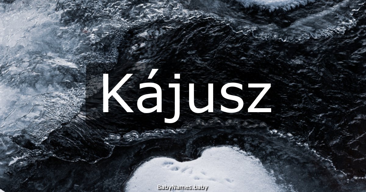 Kájusz