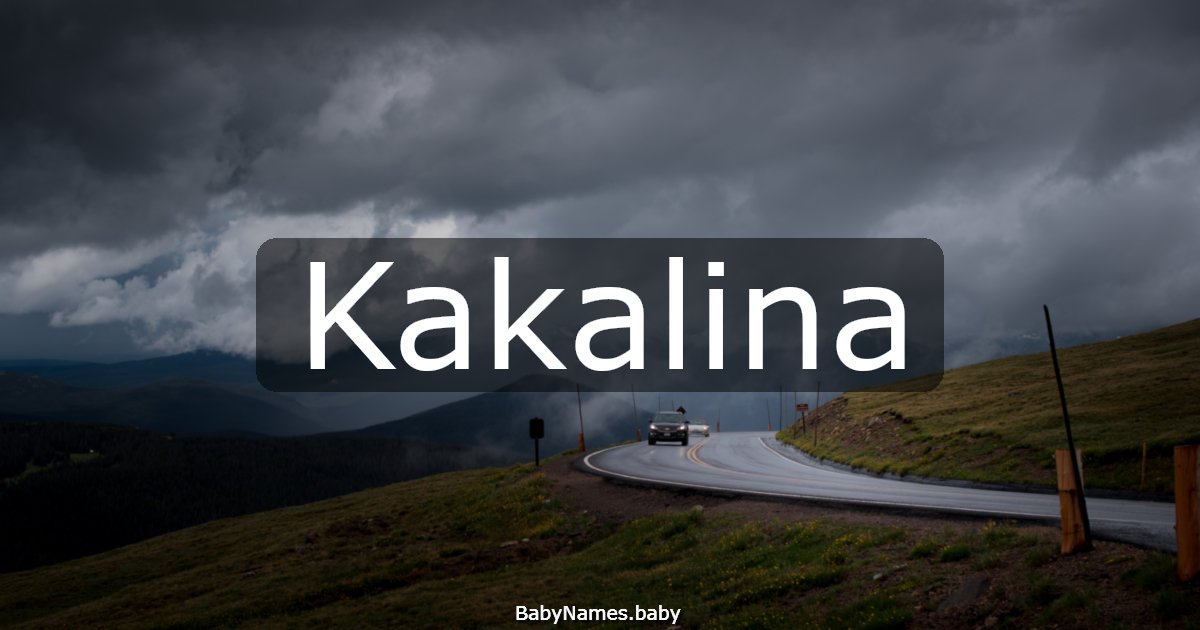 Kakalina
