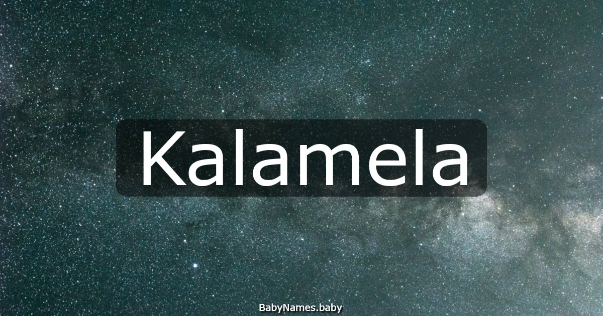 Kalamela