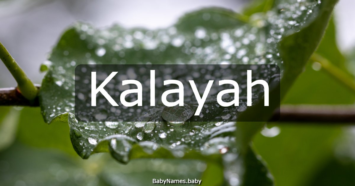 Kalayah