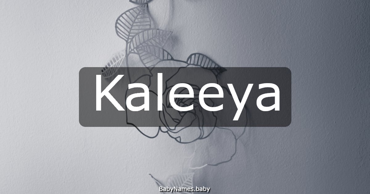 Kaleeya