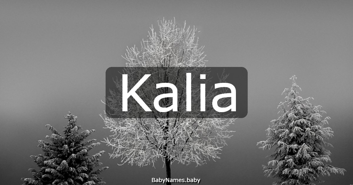 Kalia