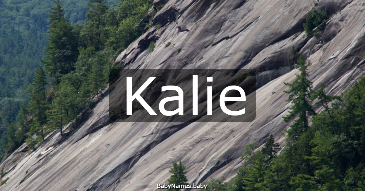 Kalie