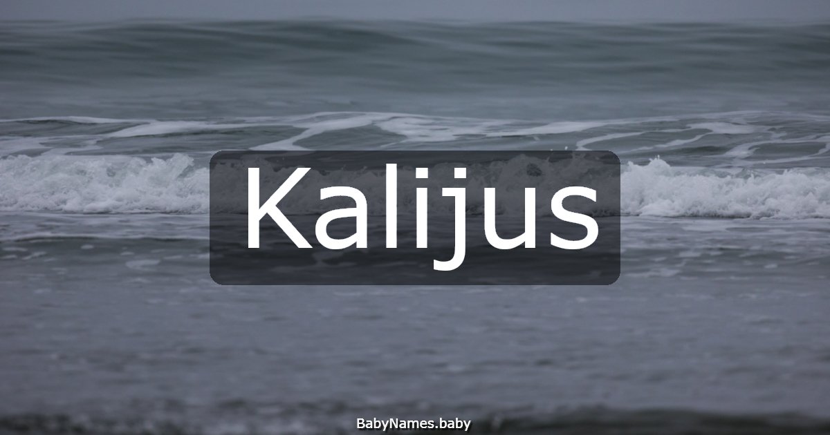 Kalijus