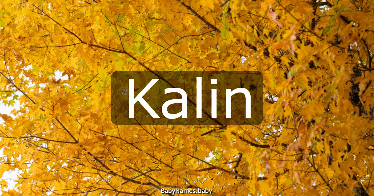 Kalin