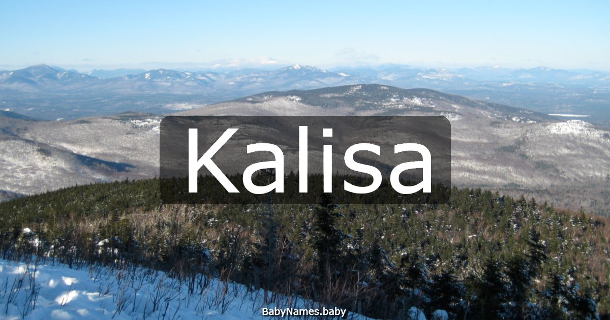 Kalisa