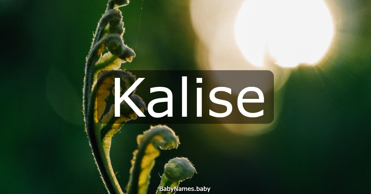 Kalise
