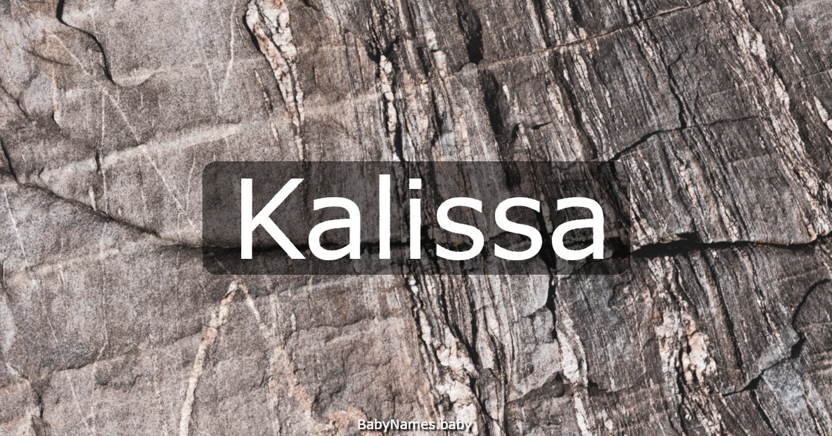 Kalissa