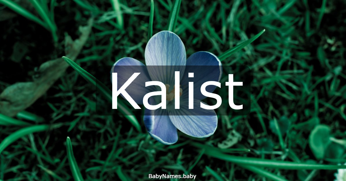 Kalist