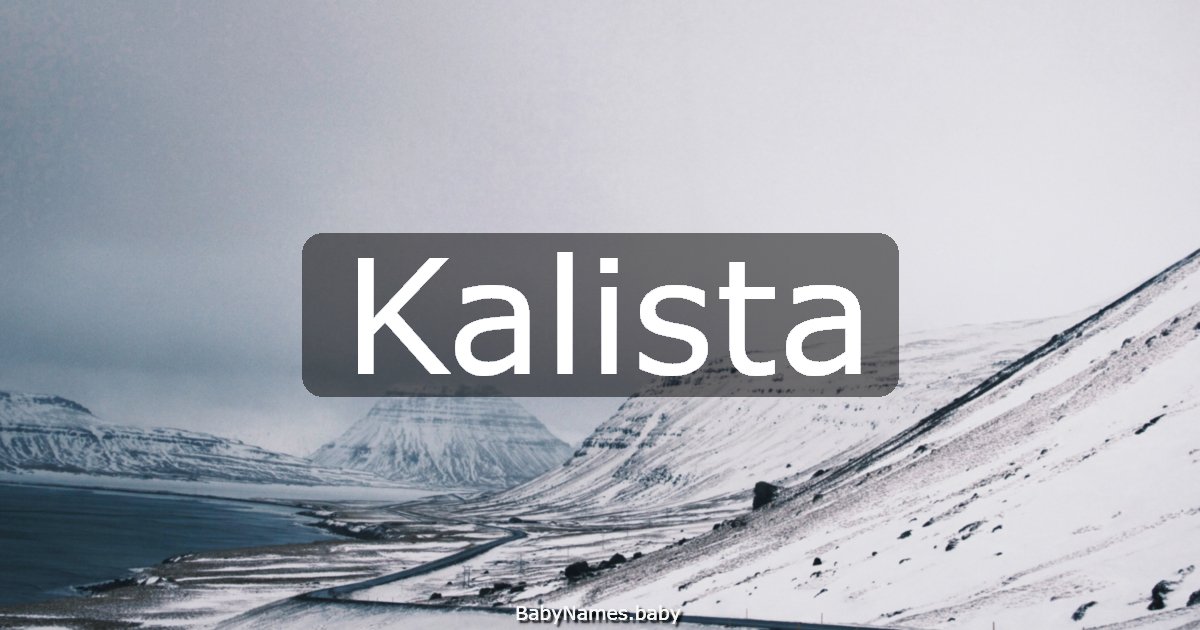 Kalista