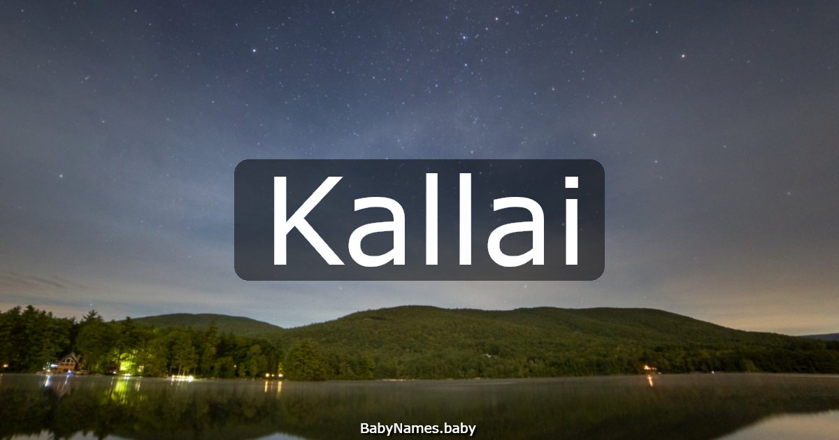 Kallai