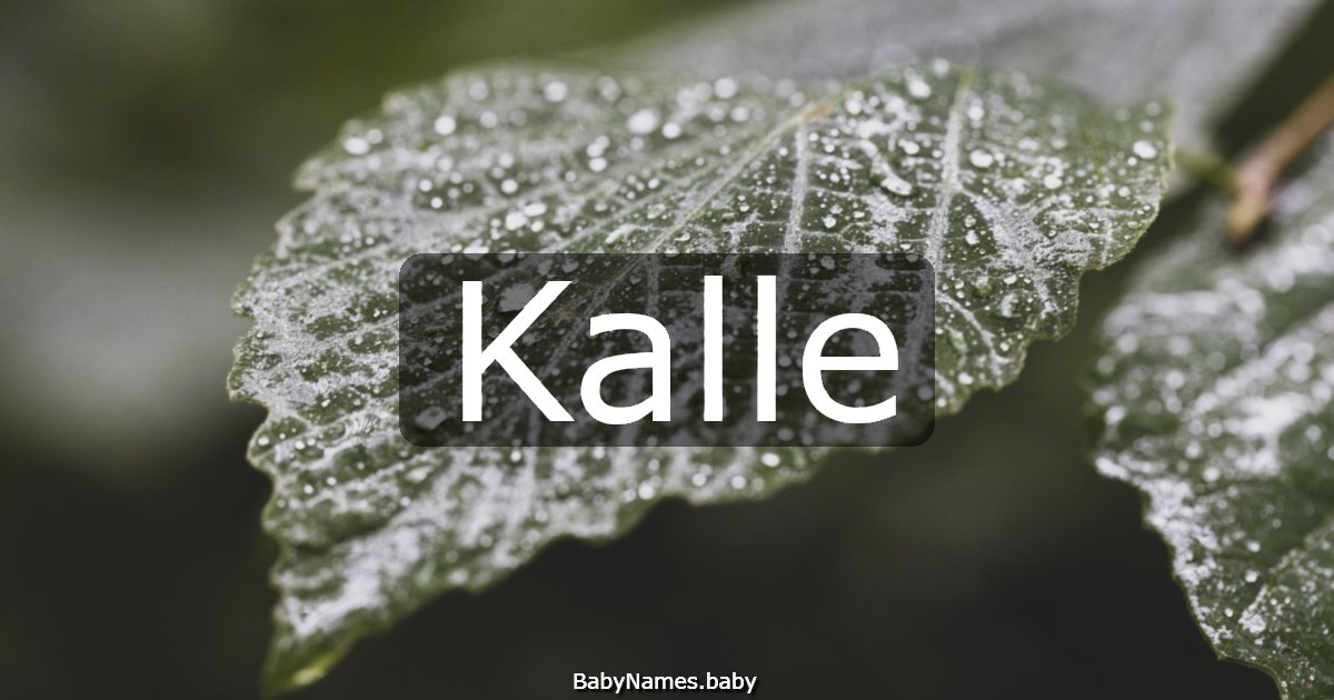 Kalle