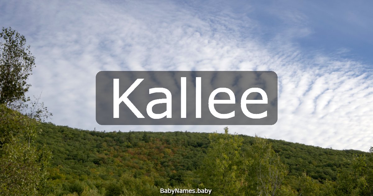 Kallee