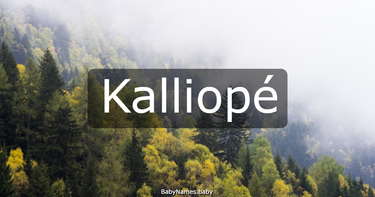 Kalliopé