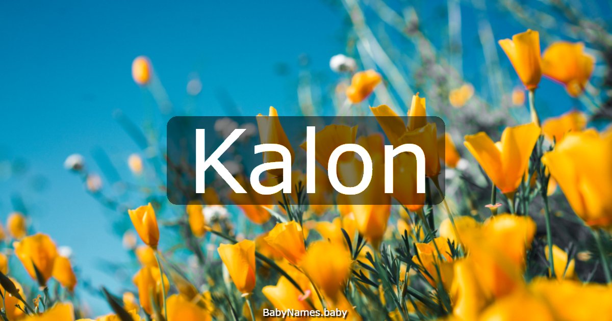 Kalon