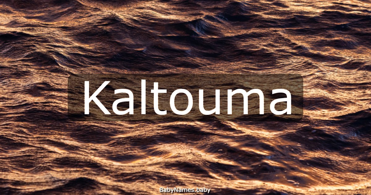 Kaltouma