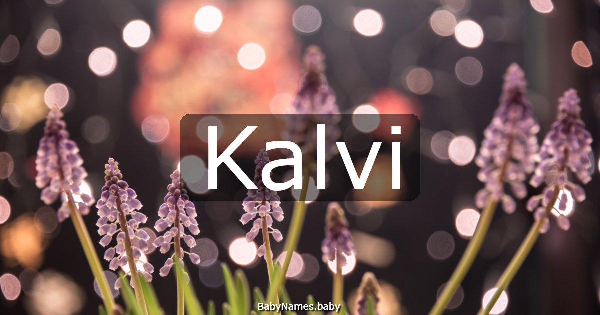 Kalvi