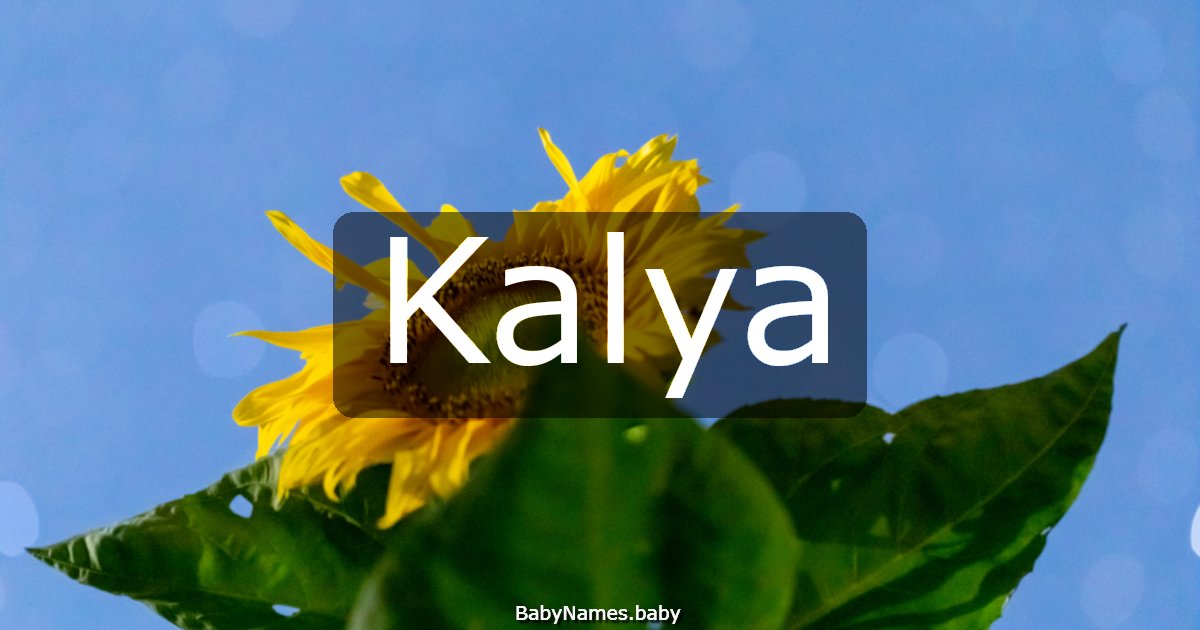 Kalya