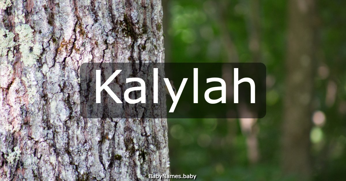 Kalylah