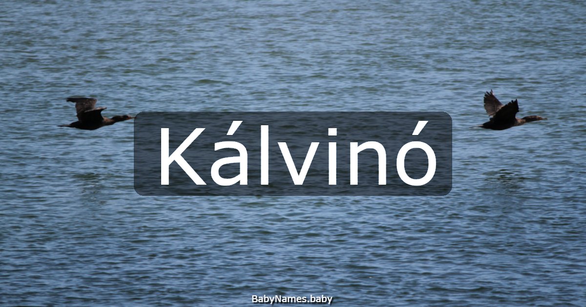 Kálvinó
