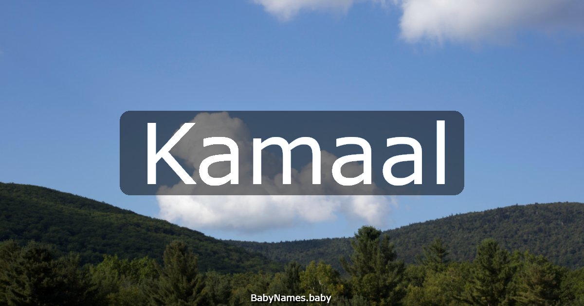 Kamaal