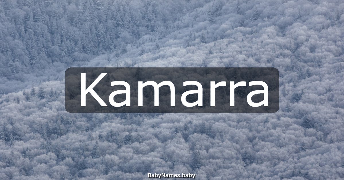 Kamarra