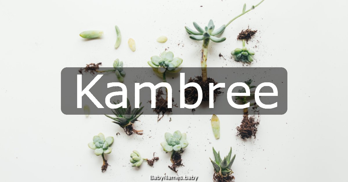 Kambree