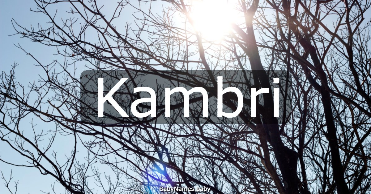 Kambri