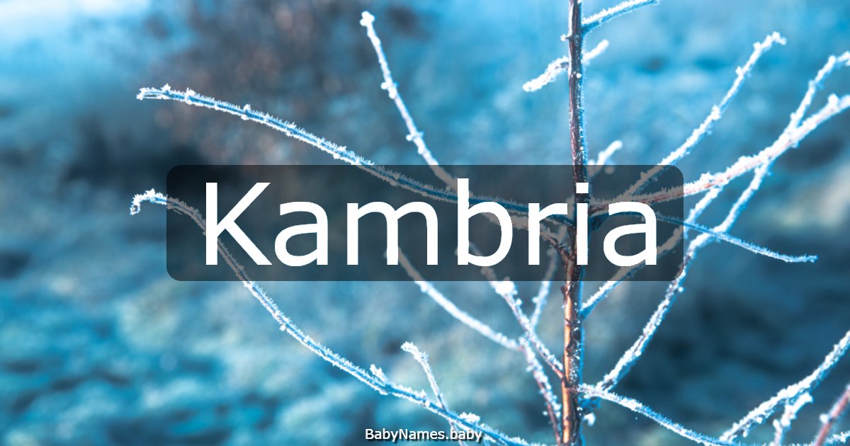 Kambria