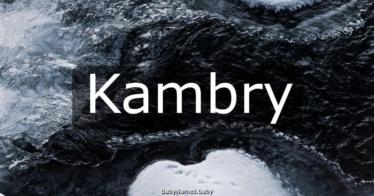 Kambry