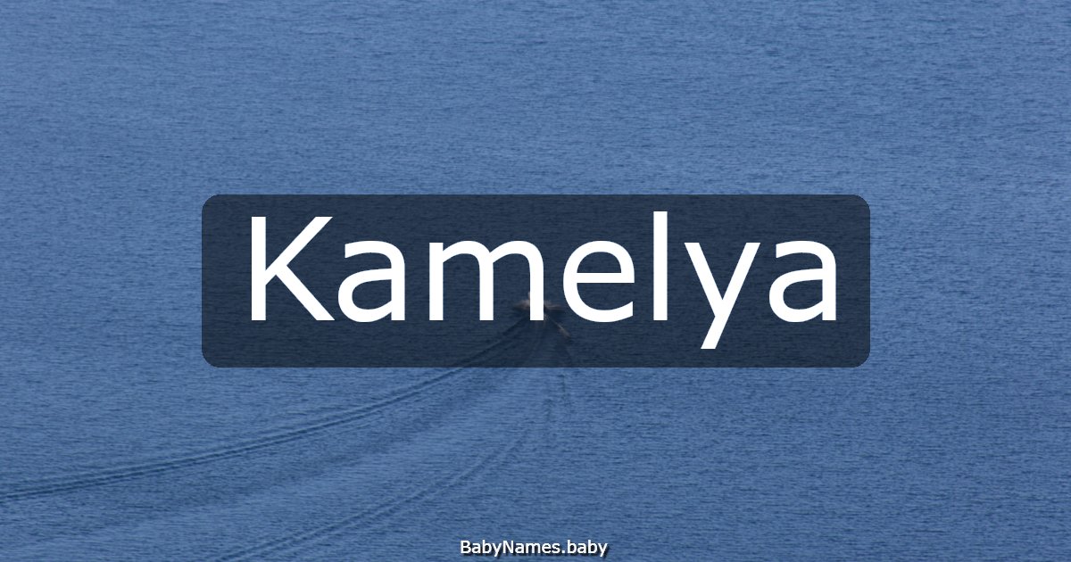 Kamelya
