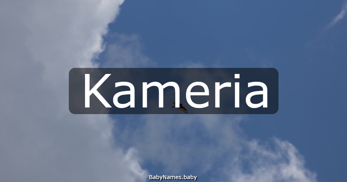 Kameria