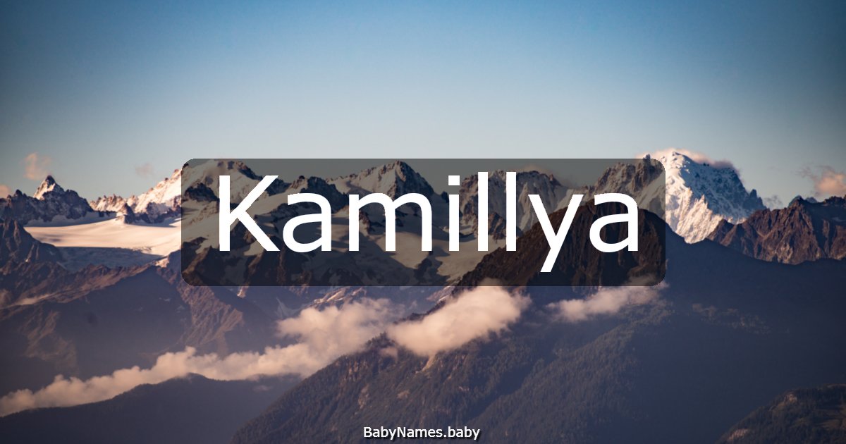 Kamillya