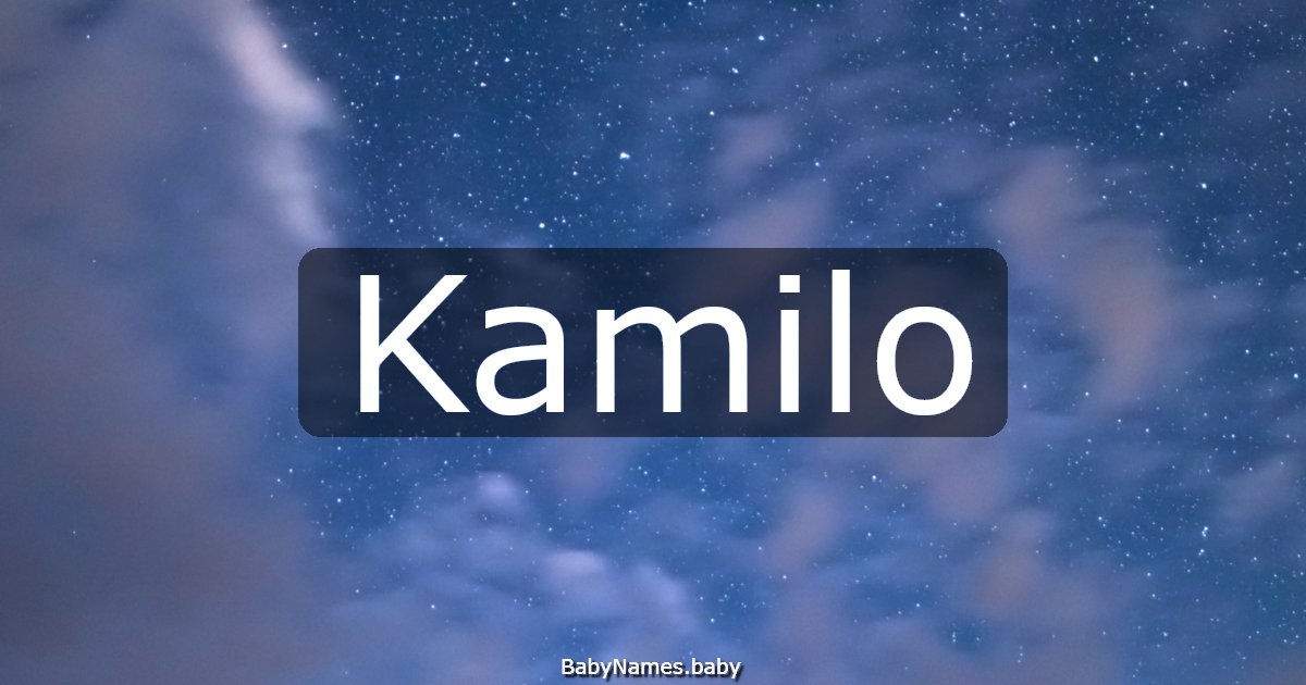 Kamilo