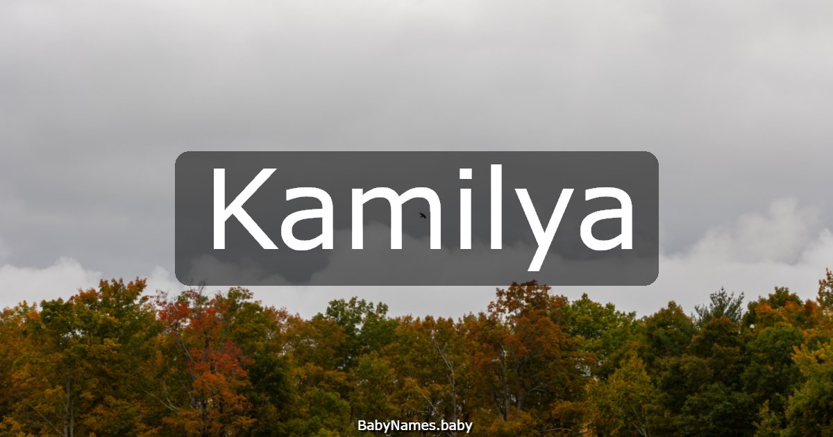 Kamilya