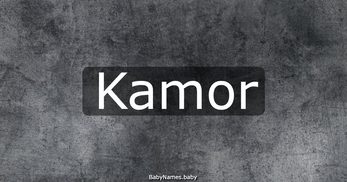 Kamor