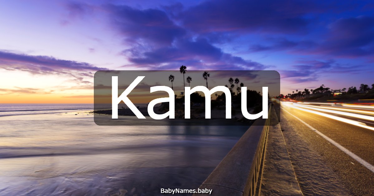 Kamu