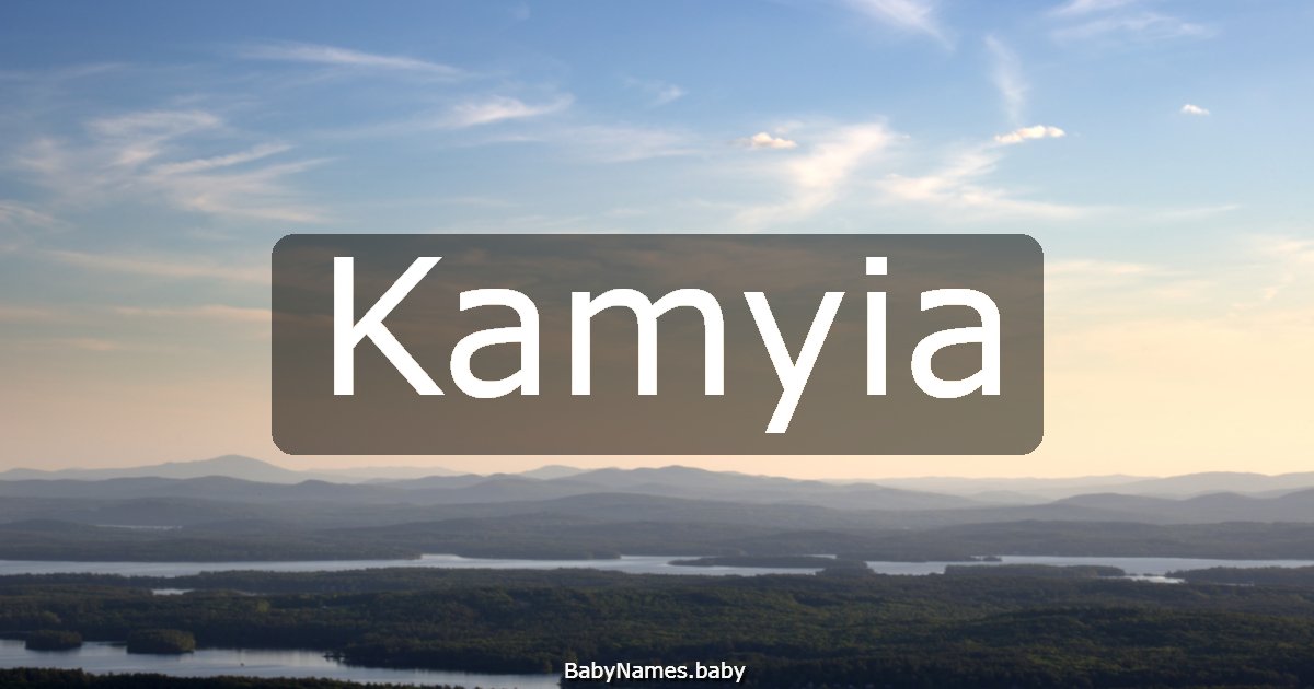 Kamyia