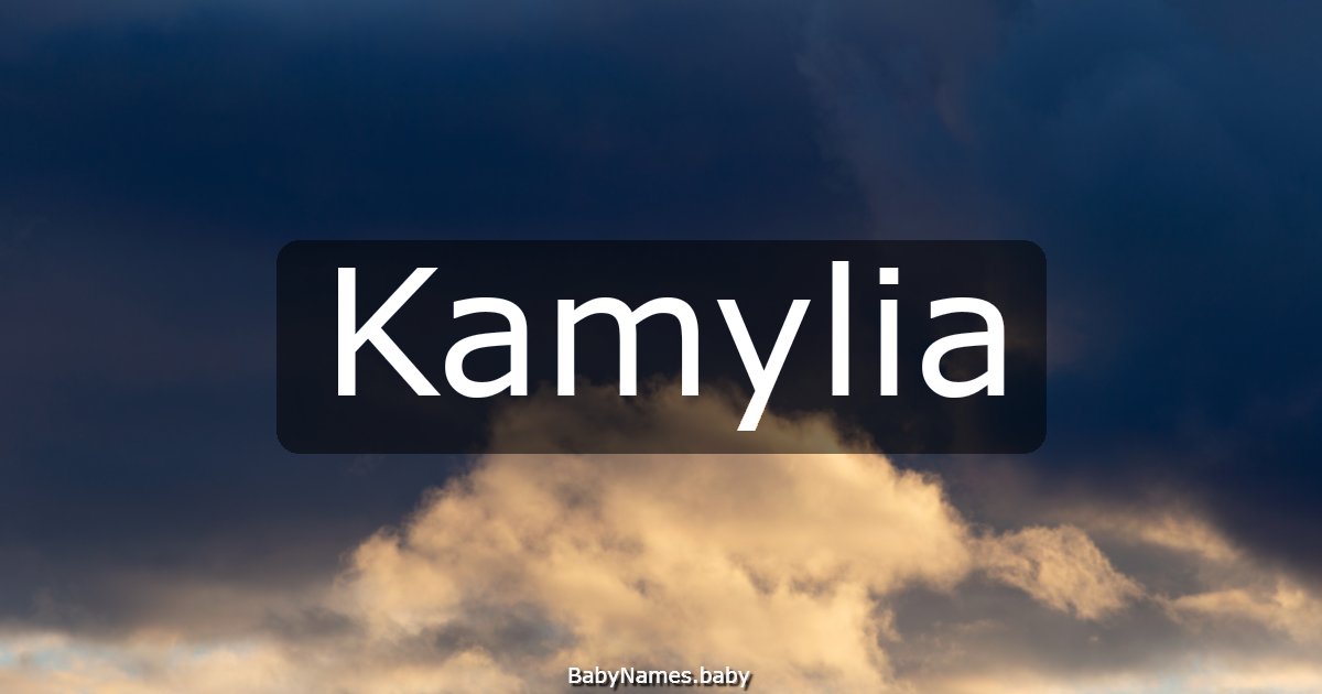 Kamylia