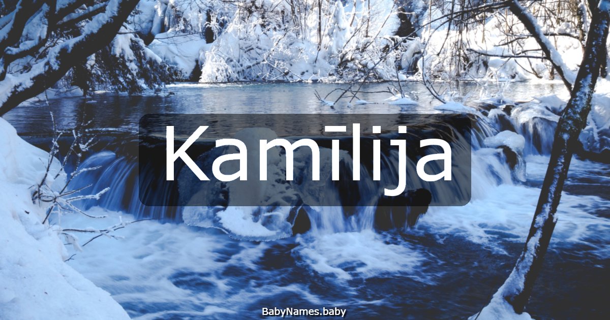 Kamīlija