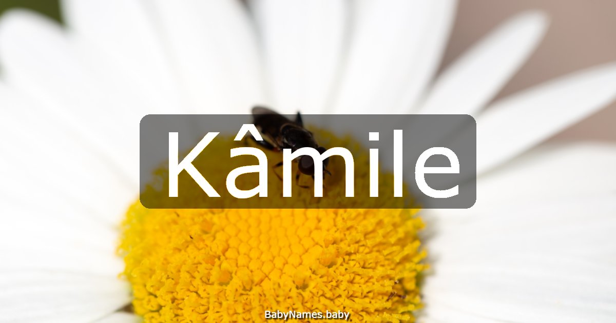 Kâmile